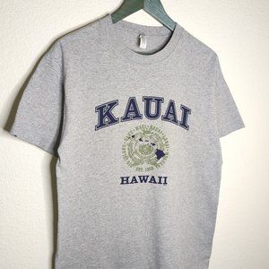 Hawaii Kauai Crest Logo Tee